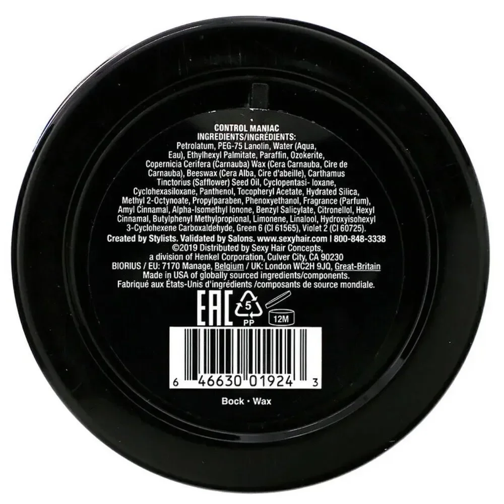 Style Sexy Hair Control Maniac Styling Wax